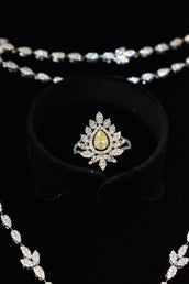 Lila Long Necklace Yellow Set 5