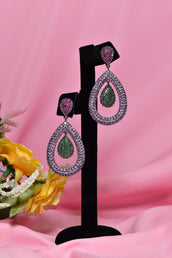 Alya Purple Earrings 2