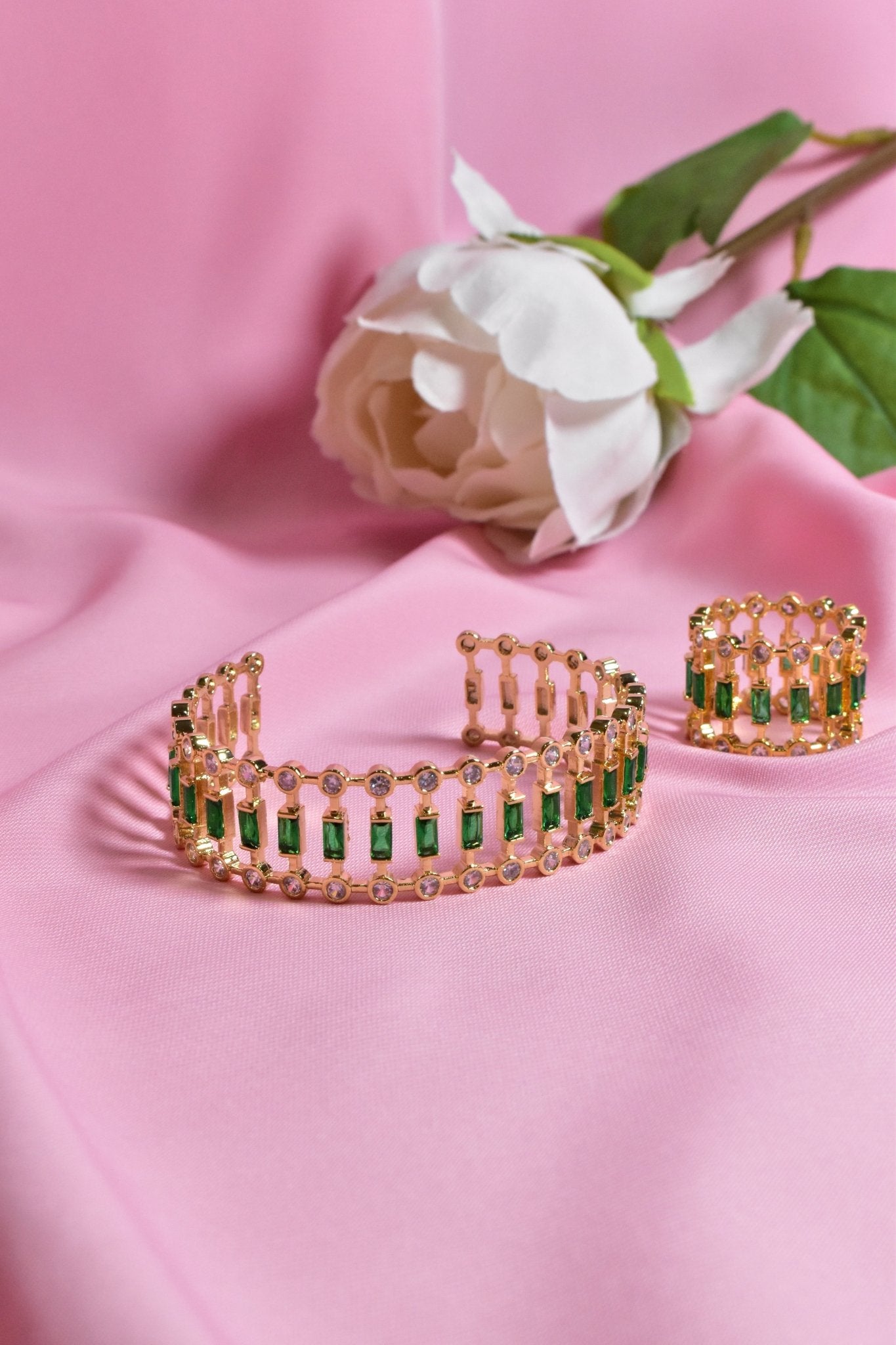 Fahad Bracelet Ring Set