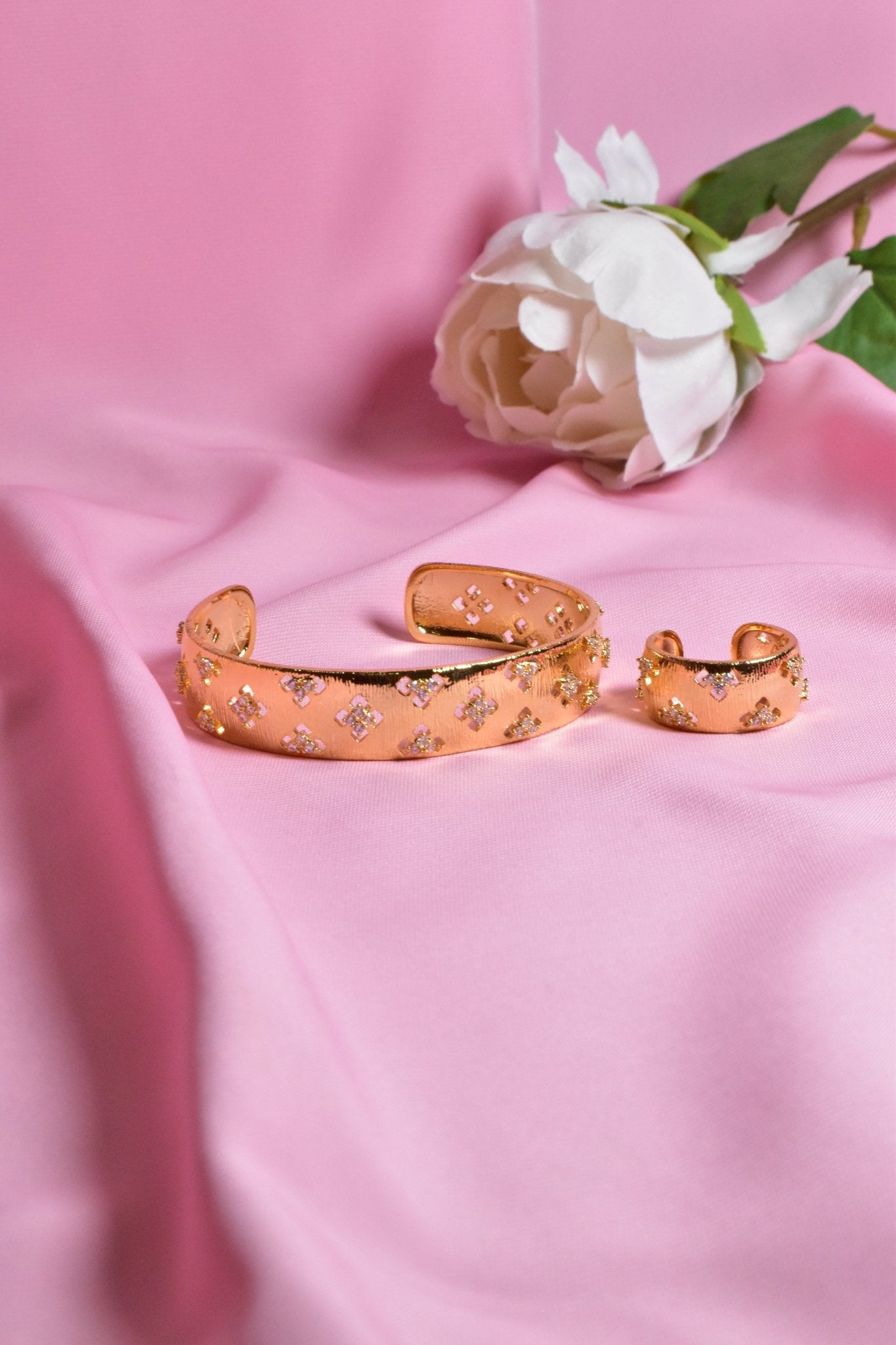 Jumhur Bracelet Ring Set