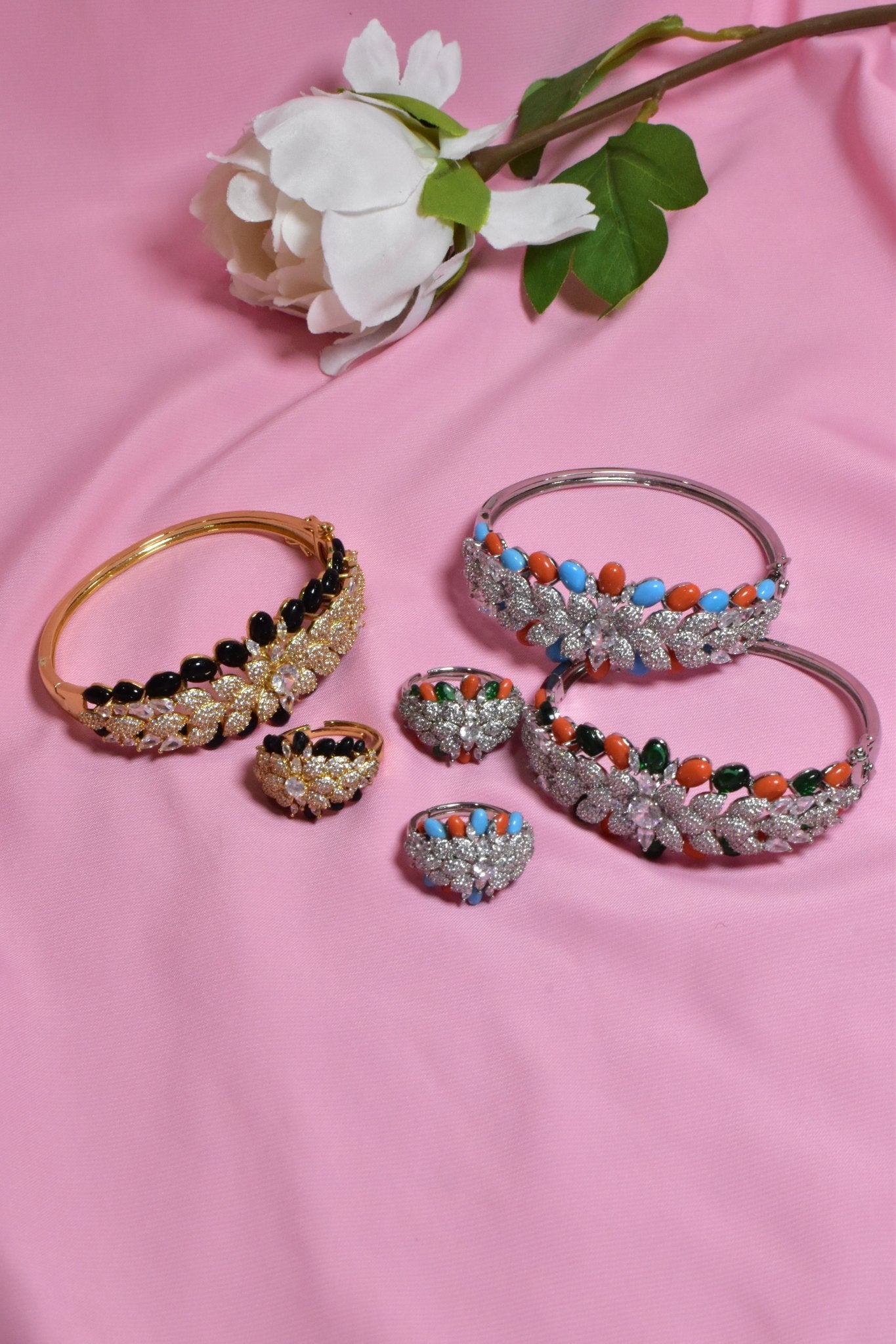 Dawrat Bracelet RIng Set