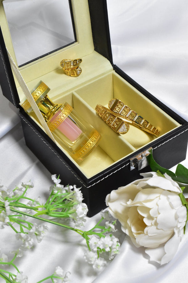 Masayil Bracelet RIng Set + Musk Rumman — Bracelet, Kuwait