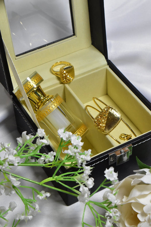 Zuhor Bracelet Ring Set + Musk Arousa — Bracelet, Kuwait