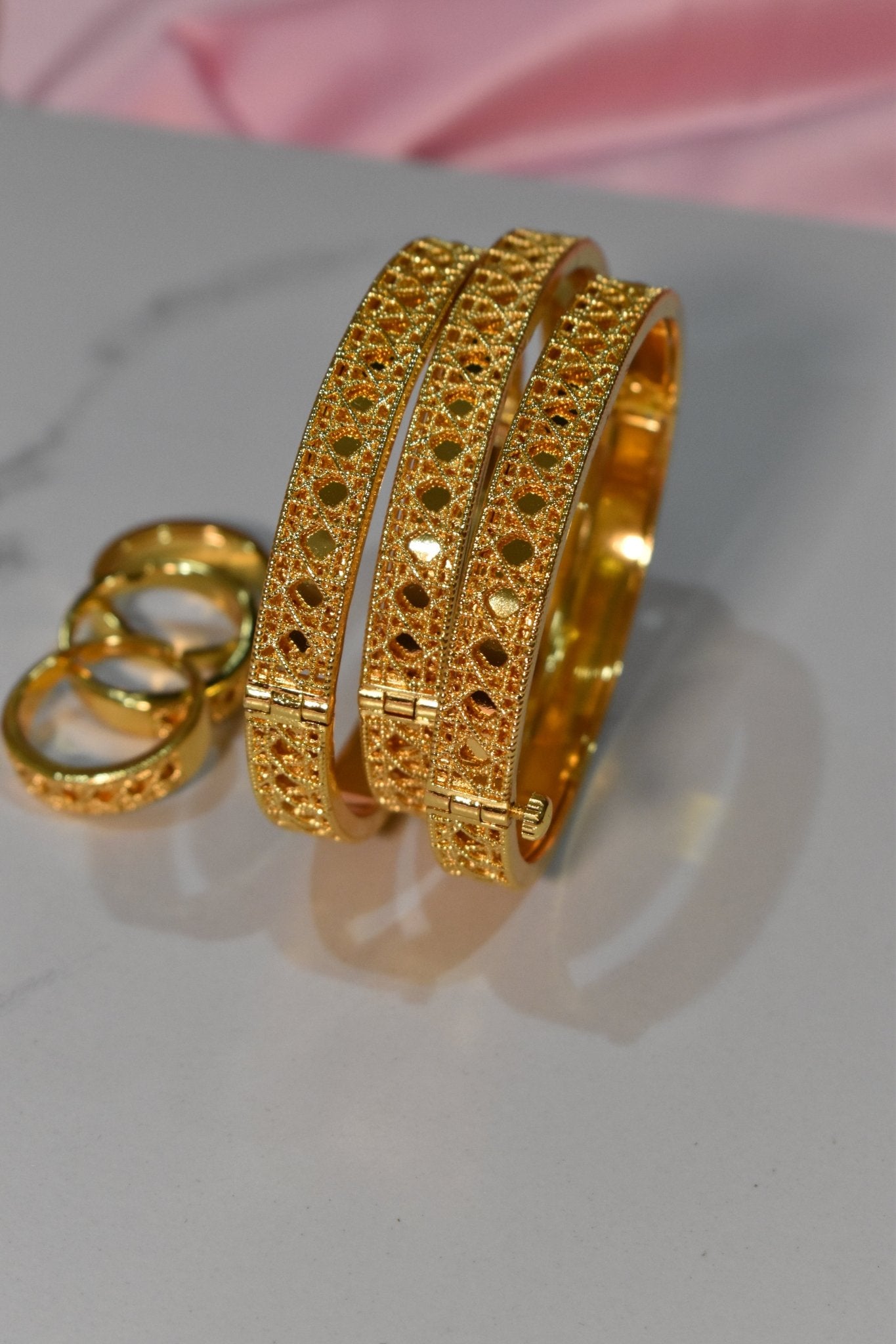 Azza Bracelets with Rings
