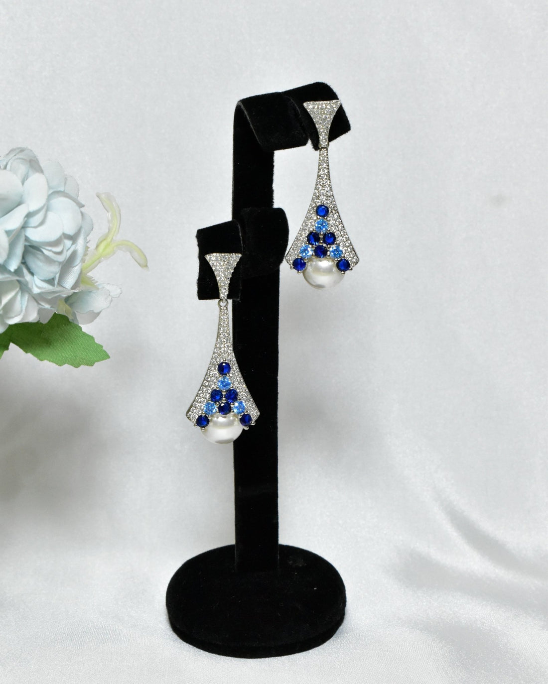 Nerissa Cobalt Earrings — jewellery, Kuwait — 2