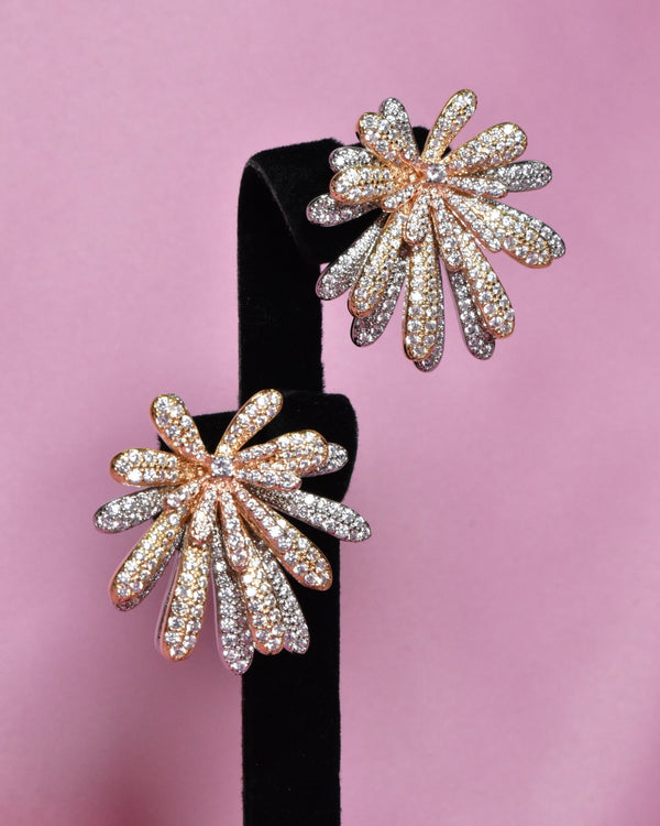 Zareen Floral Earrings — Earrings, Kuwait