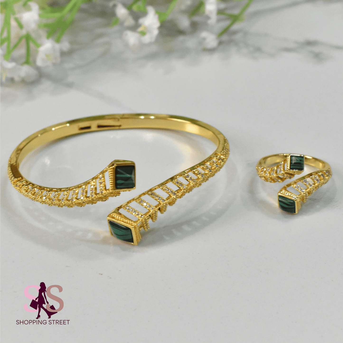 Salsabil Elegant Green set