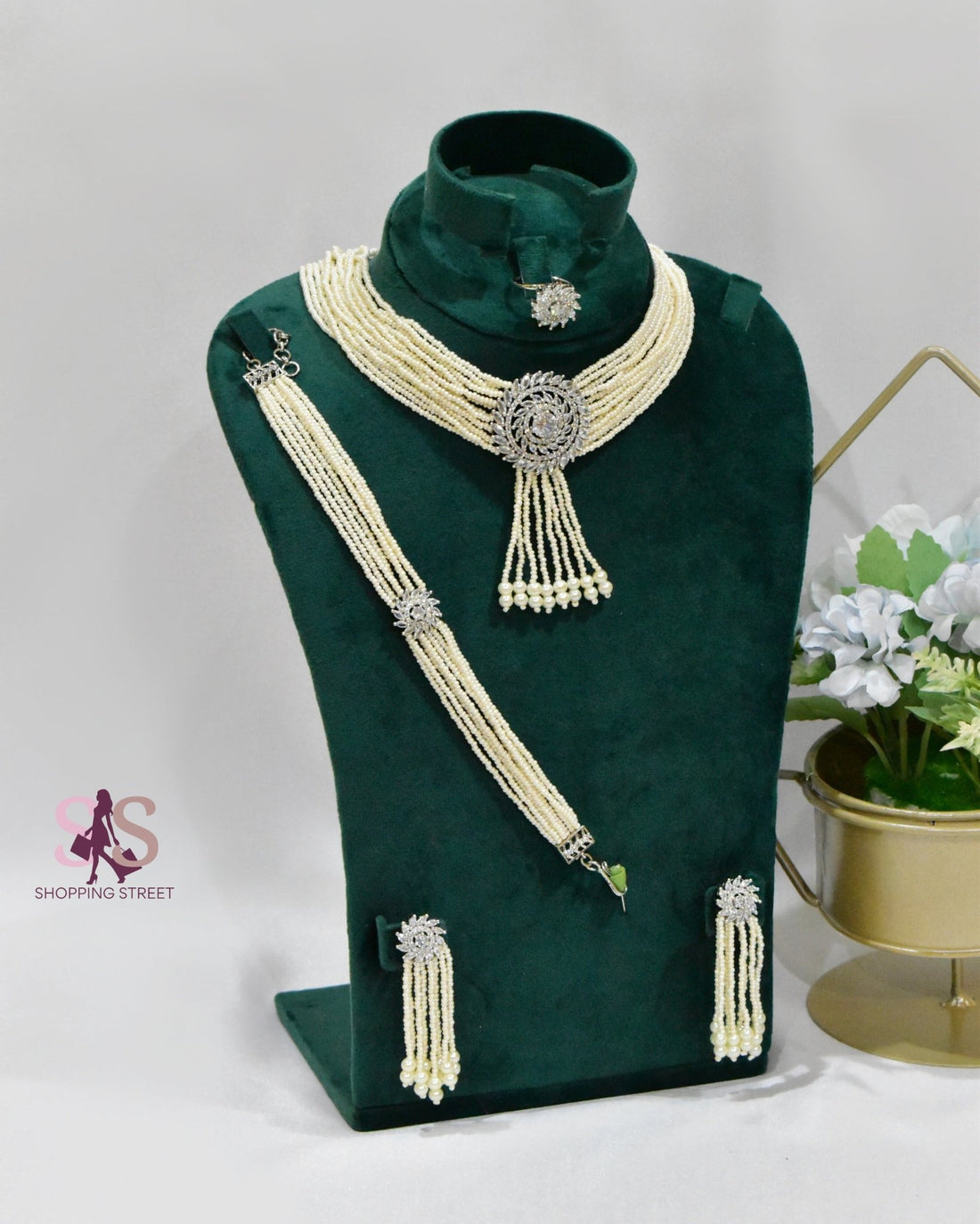 Azhaar elegant pearl set — Jewelry Set, Kuwait — 2