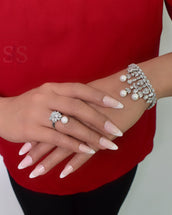 مجموعة زينة بيرل — Jewelry Set, Kuwait — 4