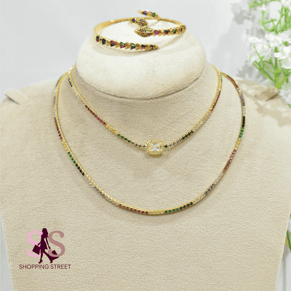 Lama Rainbow Layers — Necklace, Kuwait