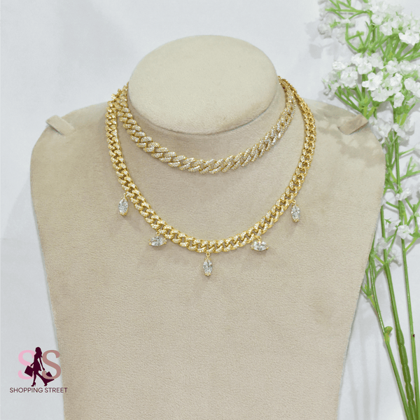 Najmah Layers Necklaces — Necklace, Kuwait