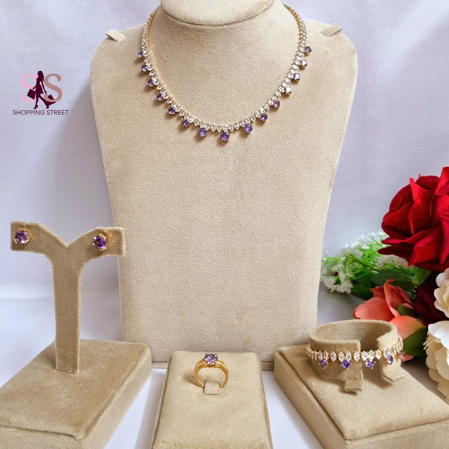 Kanz Elegant Purple Set