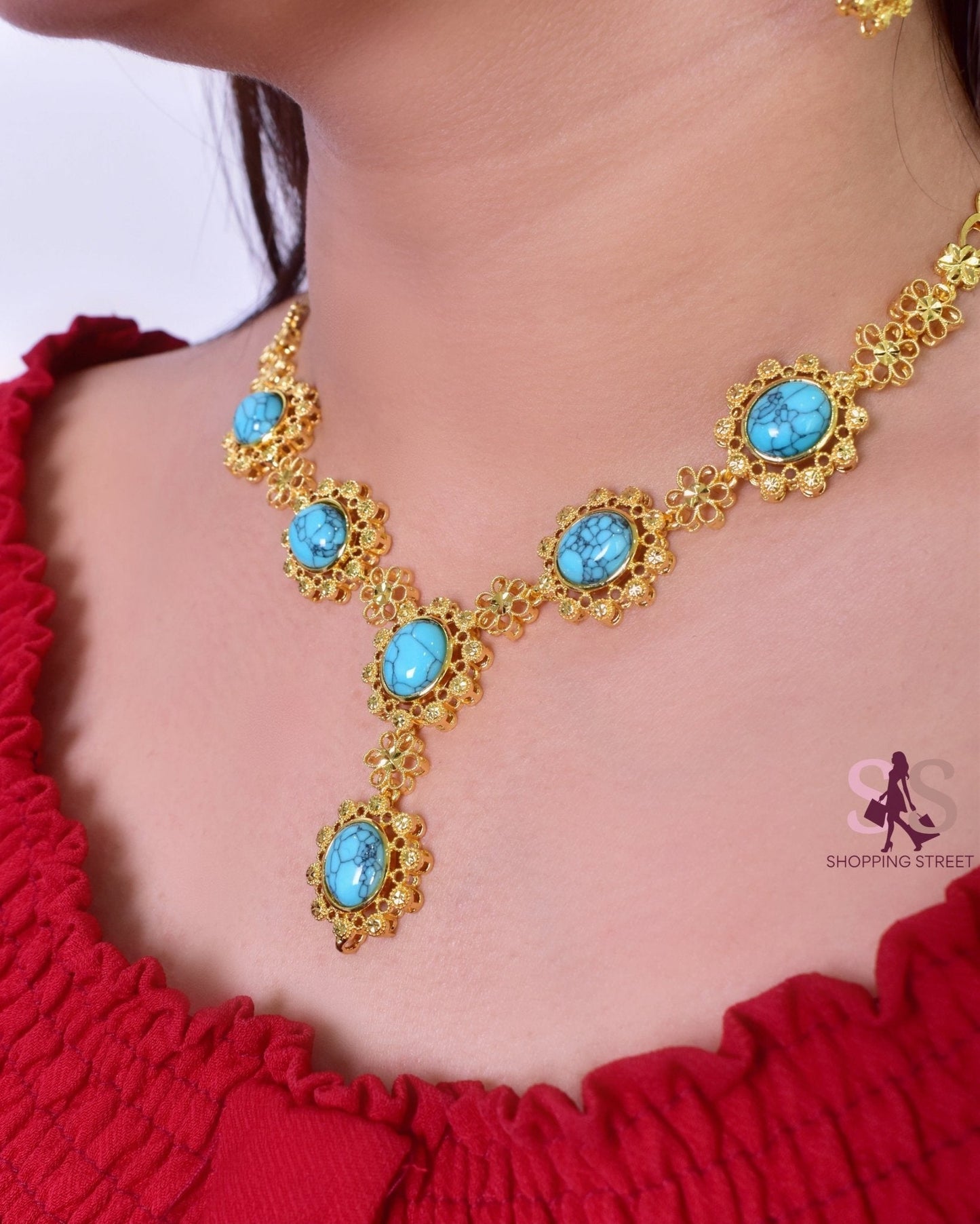 Siraj Golden Blue Set