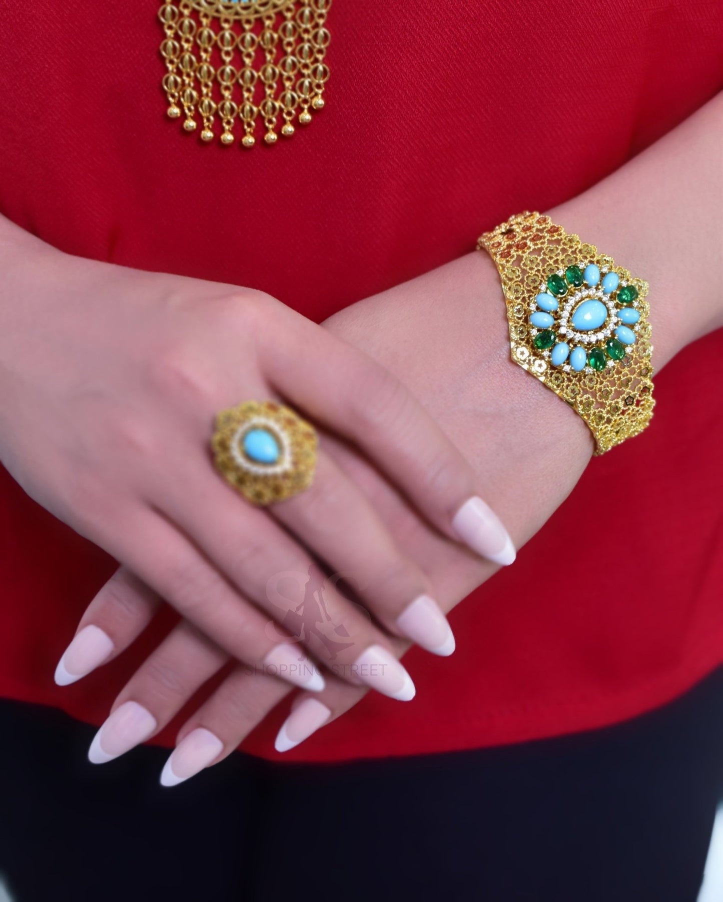 Jamal Bracelet Ring Set