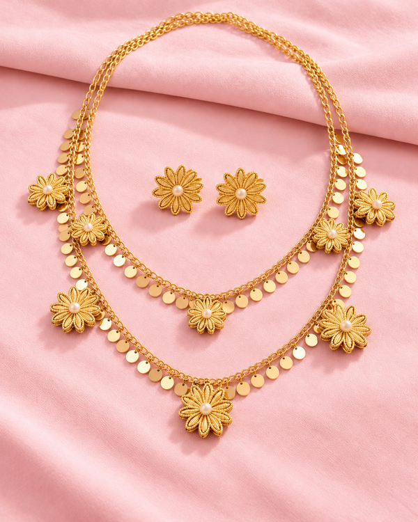 Aitana Golden Layers — Necklace, Kuwait