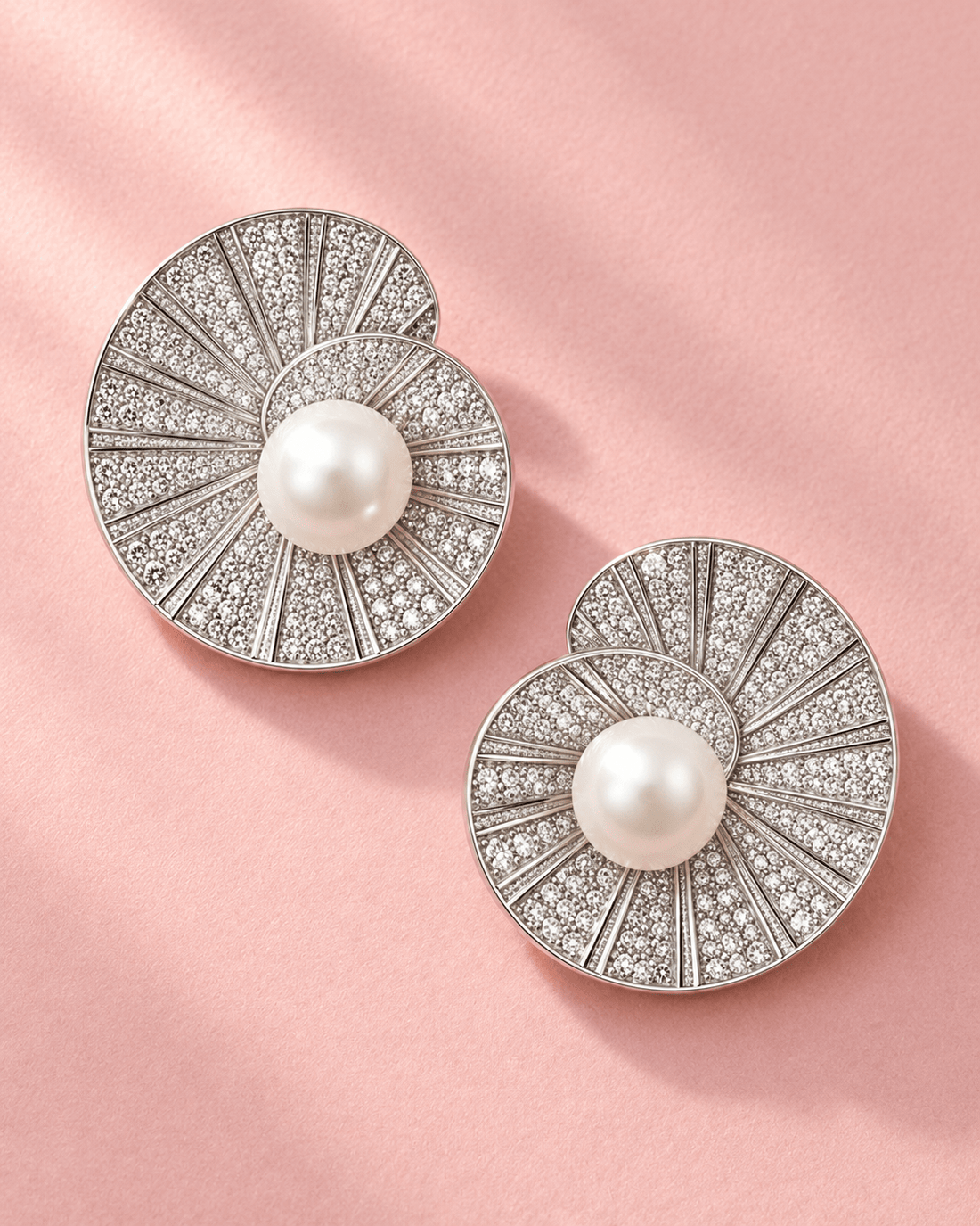 Aneeqa Unique Pearl Earrings — Earrings, Kuwait — 1