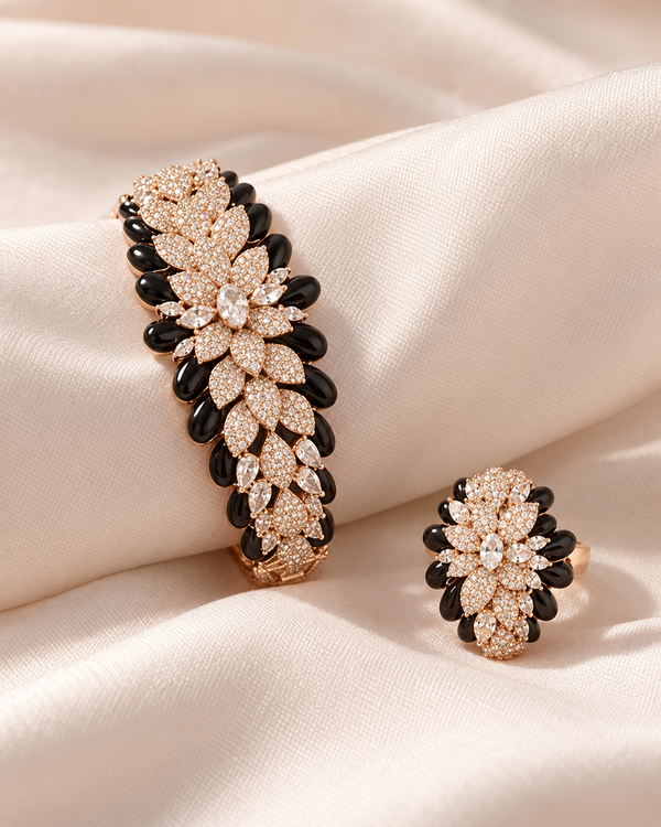 Arisha Bracelet Ring Set — Bracelet, Kuwait