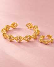 Ayla Pearl Bracelet Ring Set — Bracelet, Kuwait — 1