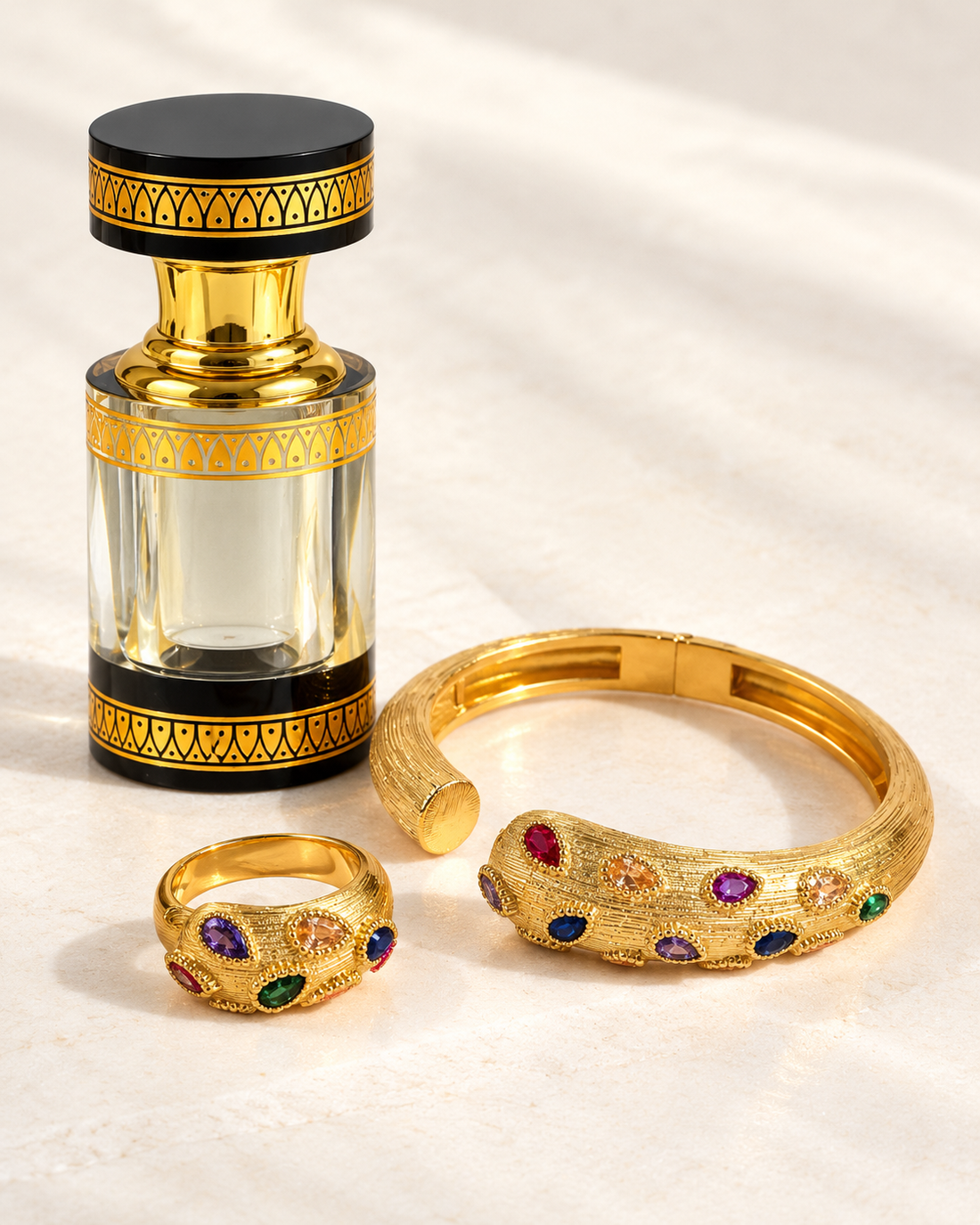 Ayna Bracelet Ring Set + Musk Jannah — Bracelet, Kuwait — 1