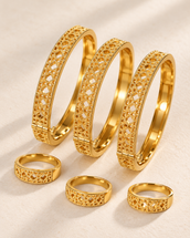Azza Bracelets with Rings — Bracelet, Kuwait — 1