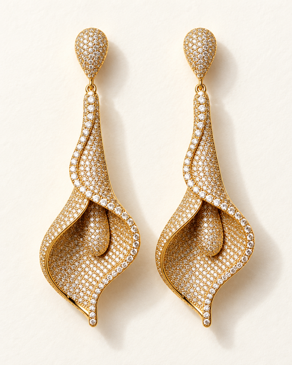 Burqan long earrings — Earrings, Kuwait
