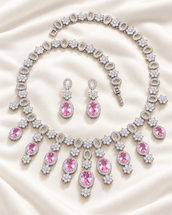 Fadwa Pink Set — Necklace, Kuwait — 1
