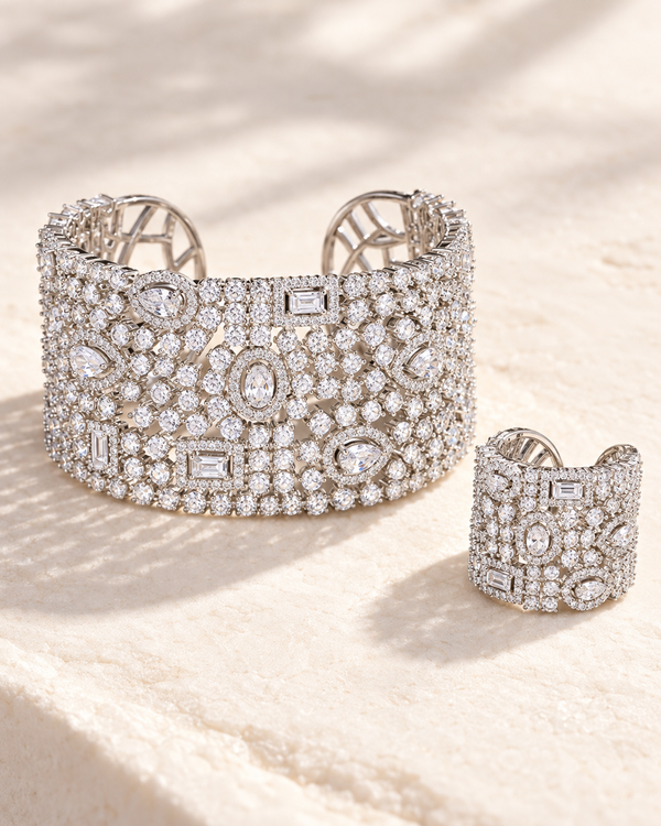Ghala Deco Cuff — jewellery, Kuwait