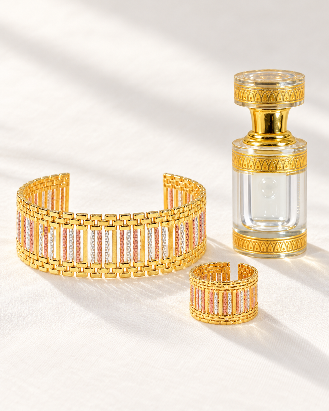 Mahran Bracelet Ring Set + Musk Arousa — Bracelet, Kuwait — 1