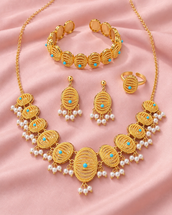 Marwa Choker Set — Jewelry Set, Kuwait — 1