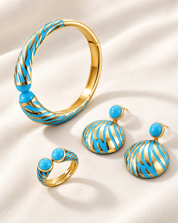 Munira Lagoon Set — jewellery, Kuwait