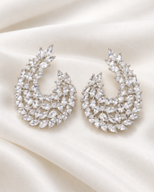 Rameesa Earrings — Earrings, Kuwait — 1