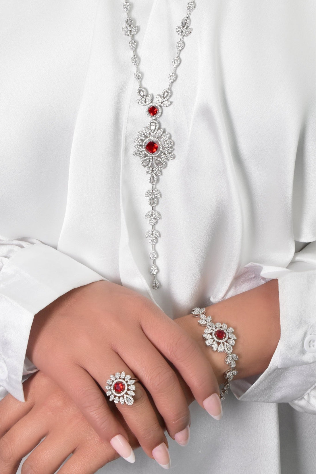 Dibaj Long Necklace Set 1