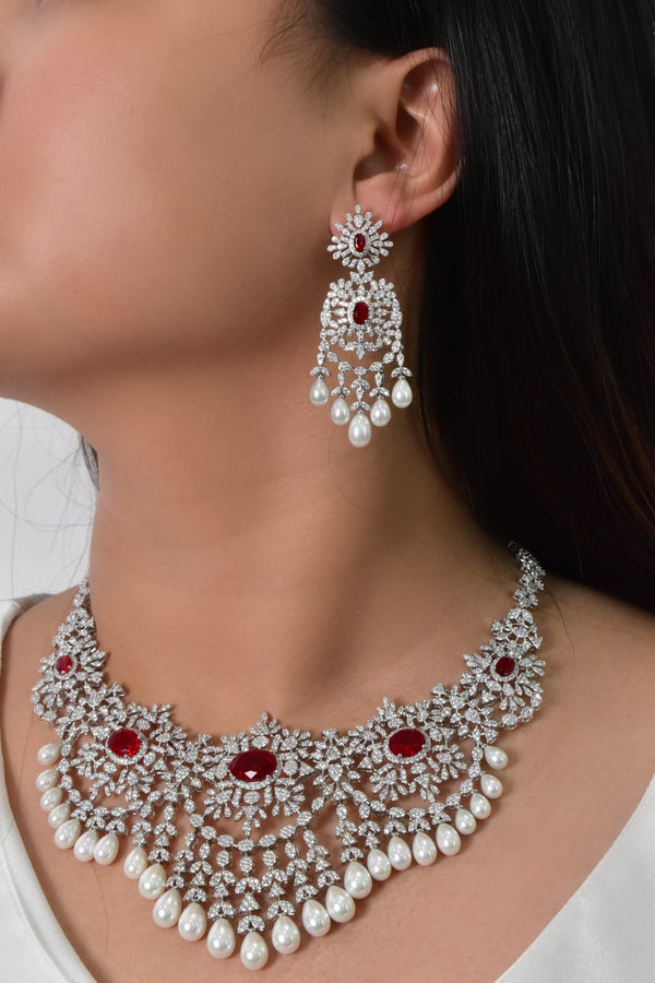 Nayzum Gorgeous Pearl Set — Jewelry Set, Kuwait