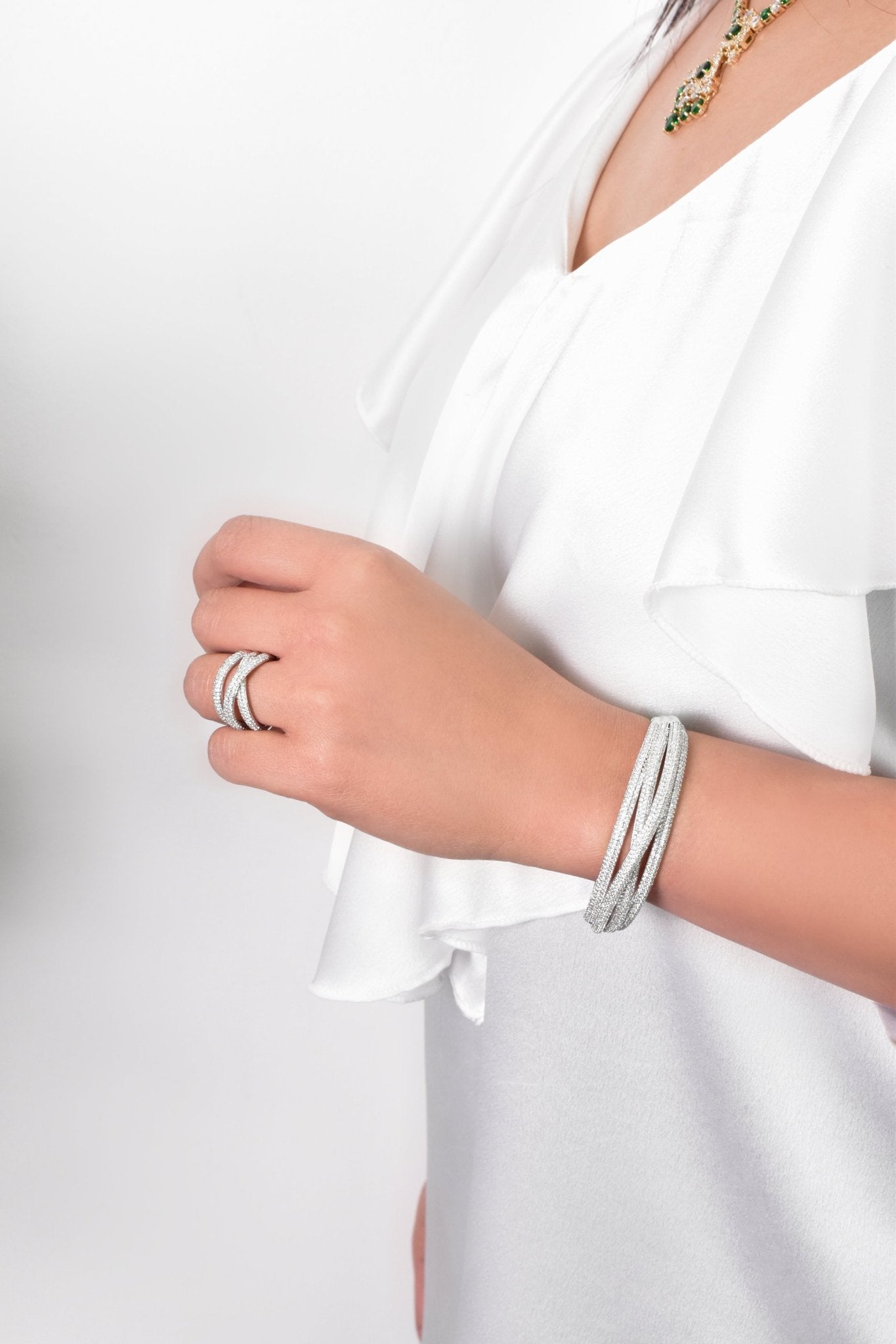 Zahir Bracelet Ring Set