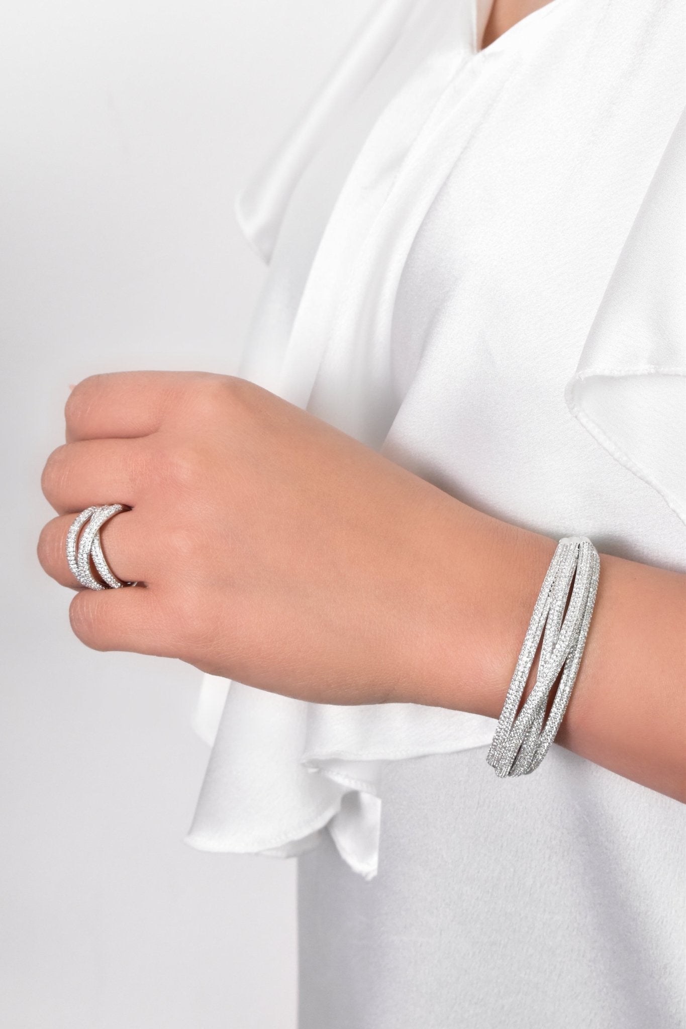 Zahir Bracelet Ring Set