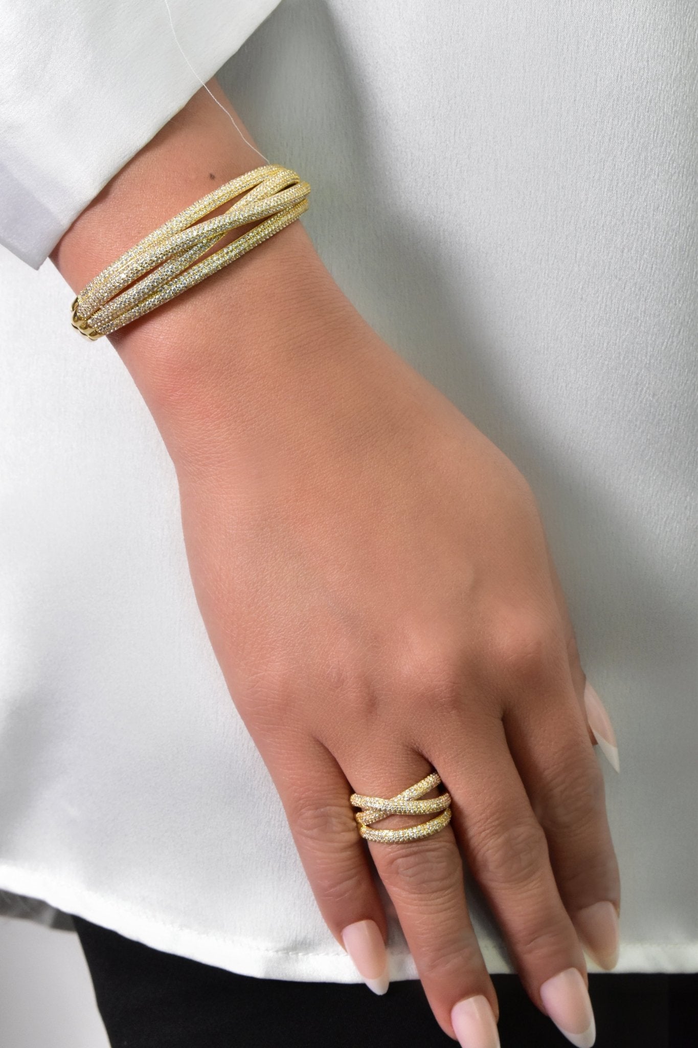 Zahir Bracelet Ring Set