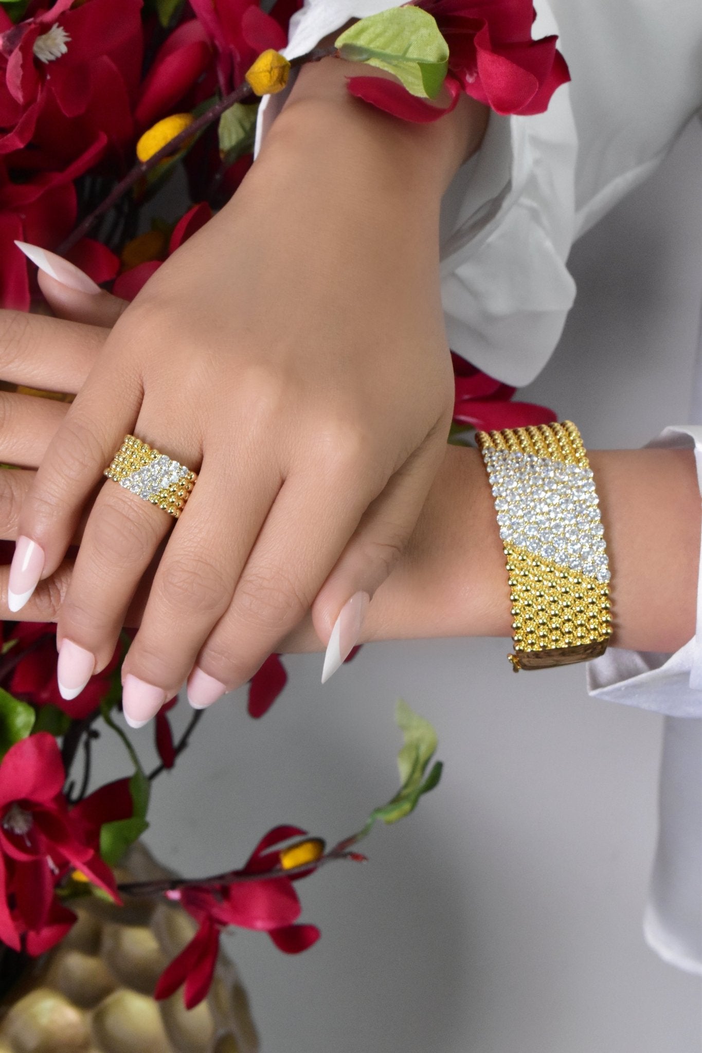 Afnan Bracelet Ring Set