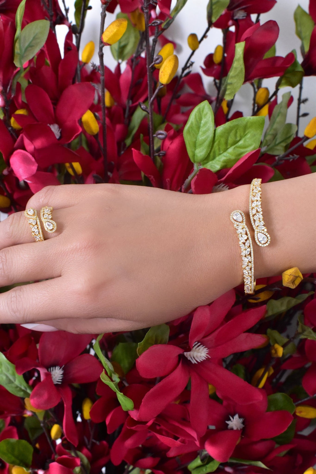Jaydah Bracelet Ring Set 1