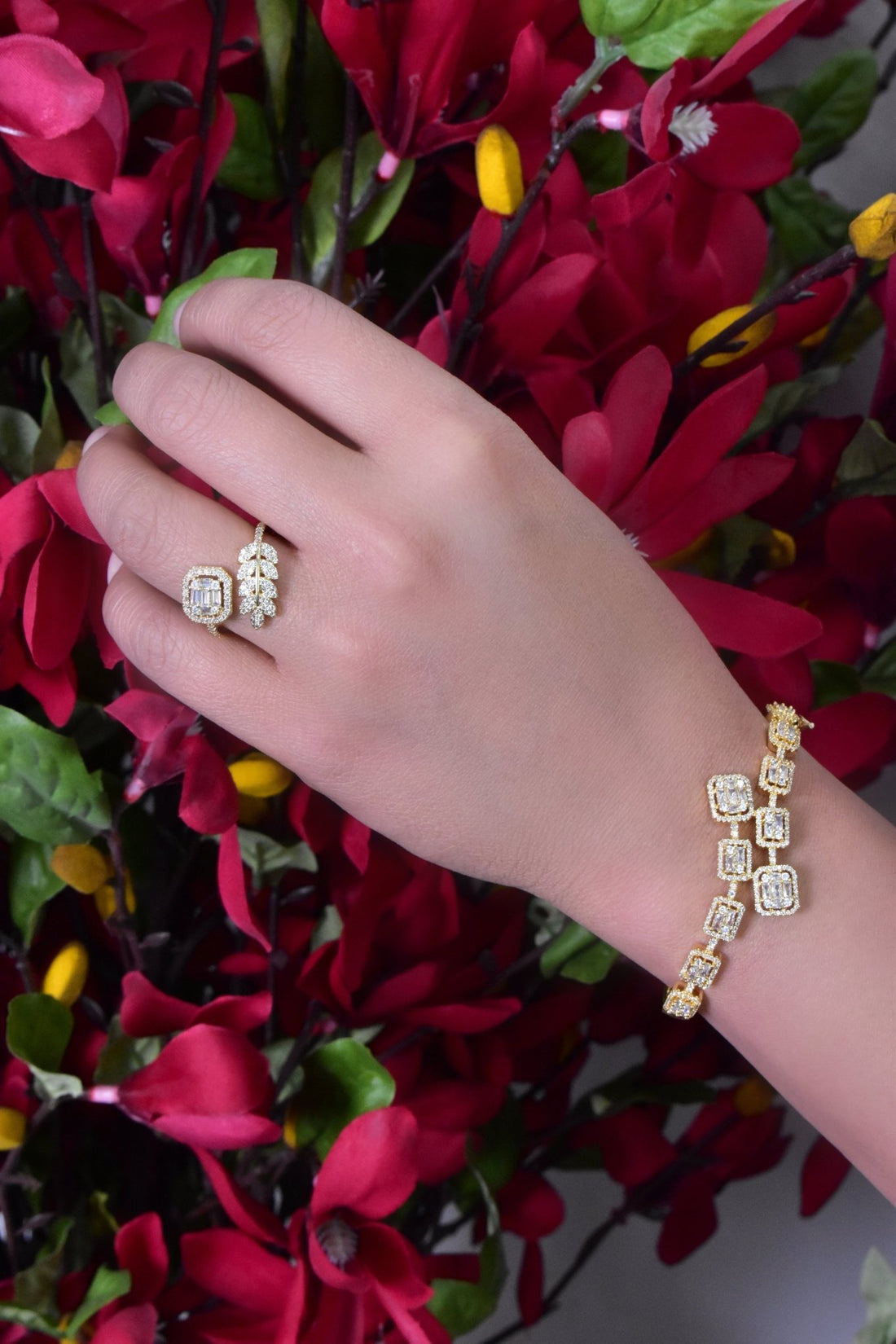 Ghazal Bracelet Ring Set 2