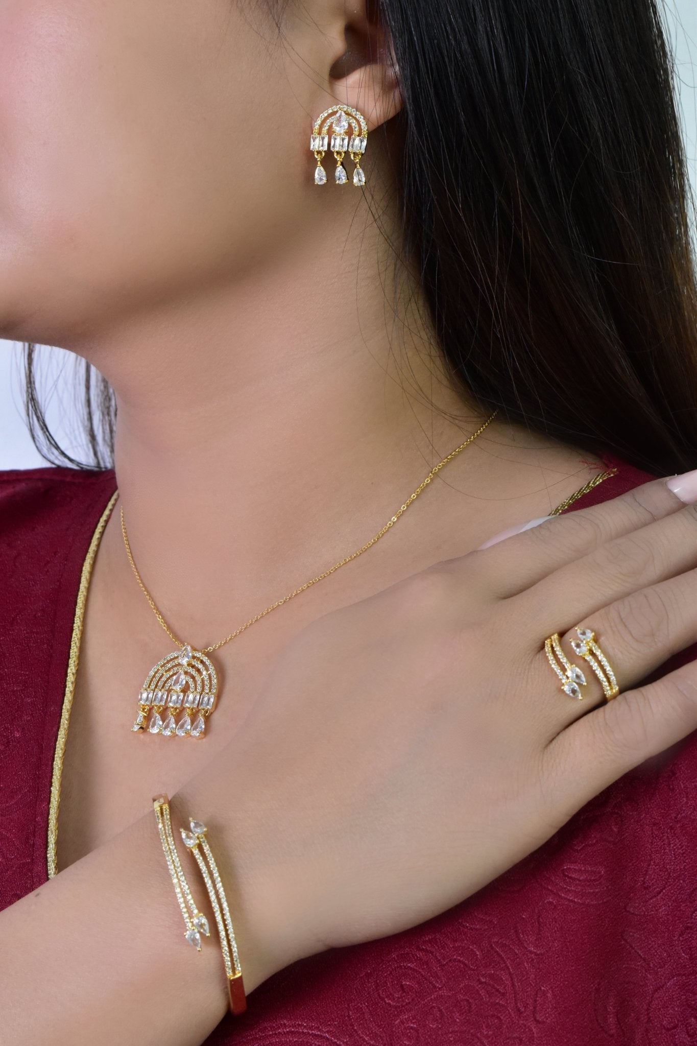 Lubat Bracelet Ring Set