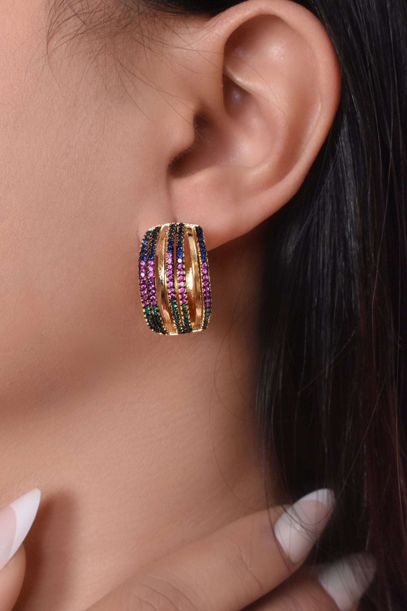 Wafa Classy Earrings Ring Set