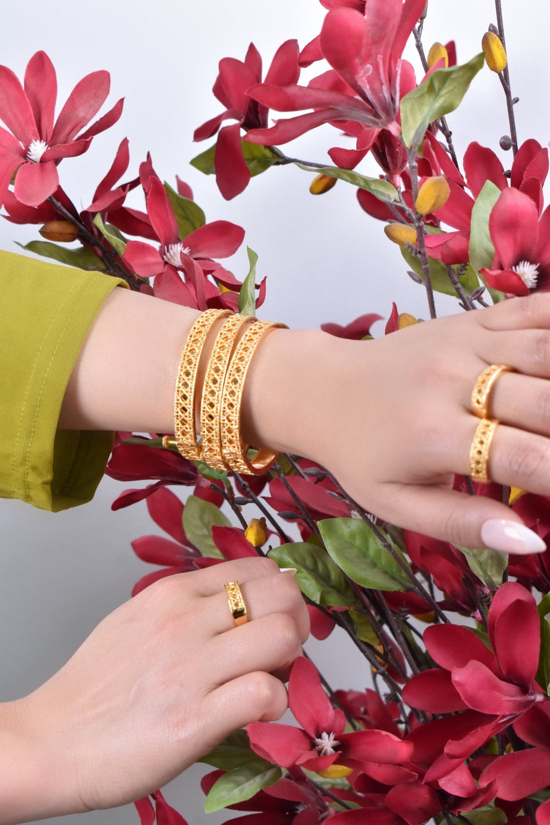 Azza Bracelets with Rings 4
