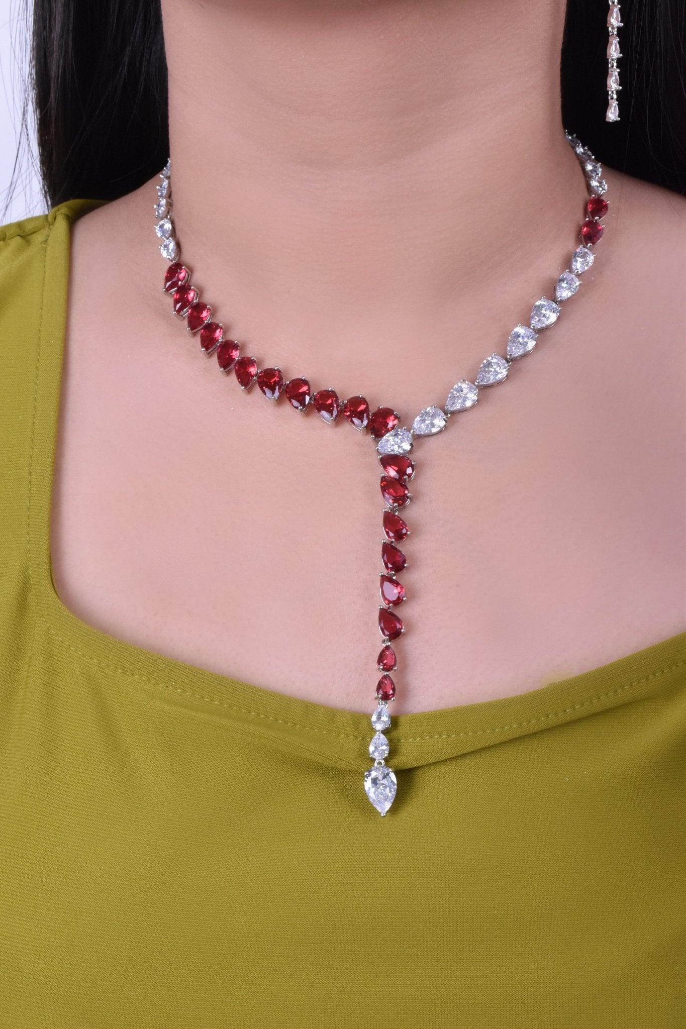 Abriana Necklace Earrings Set