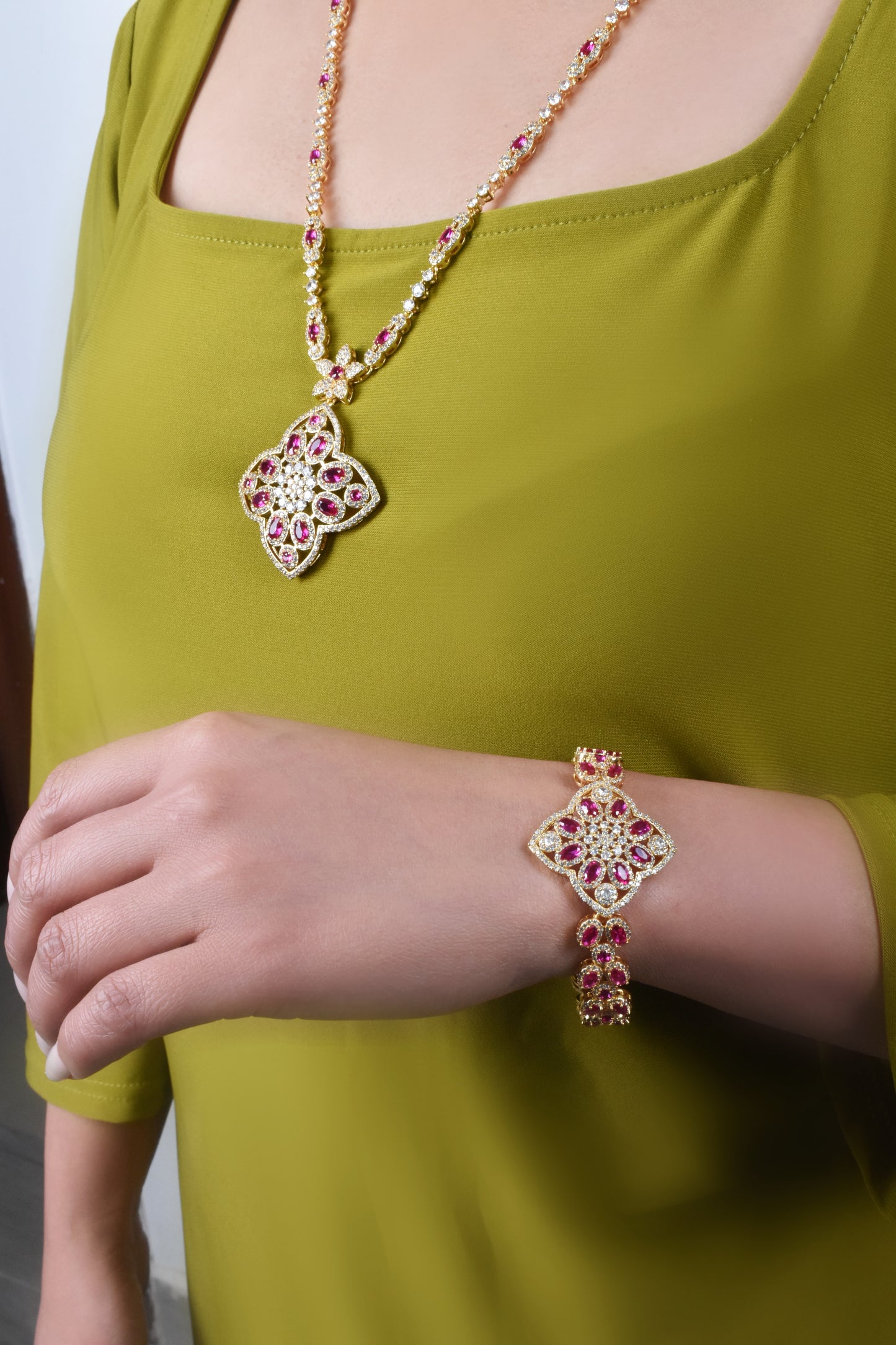 Camilla Long Necklace Set