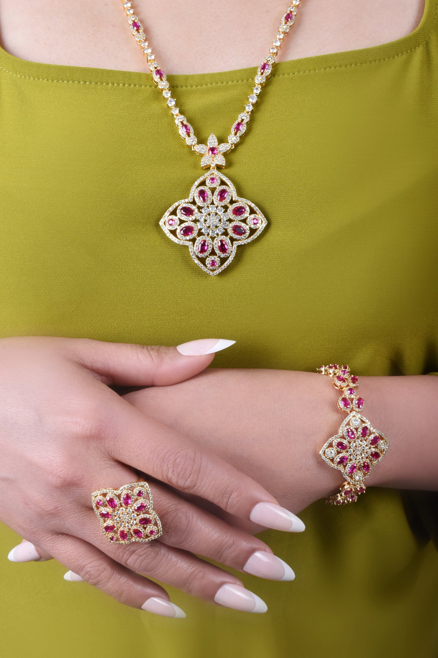 Camilla Long Necklace Set