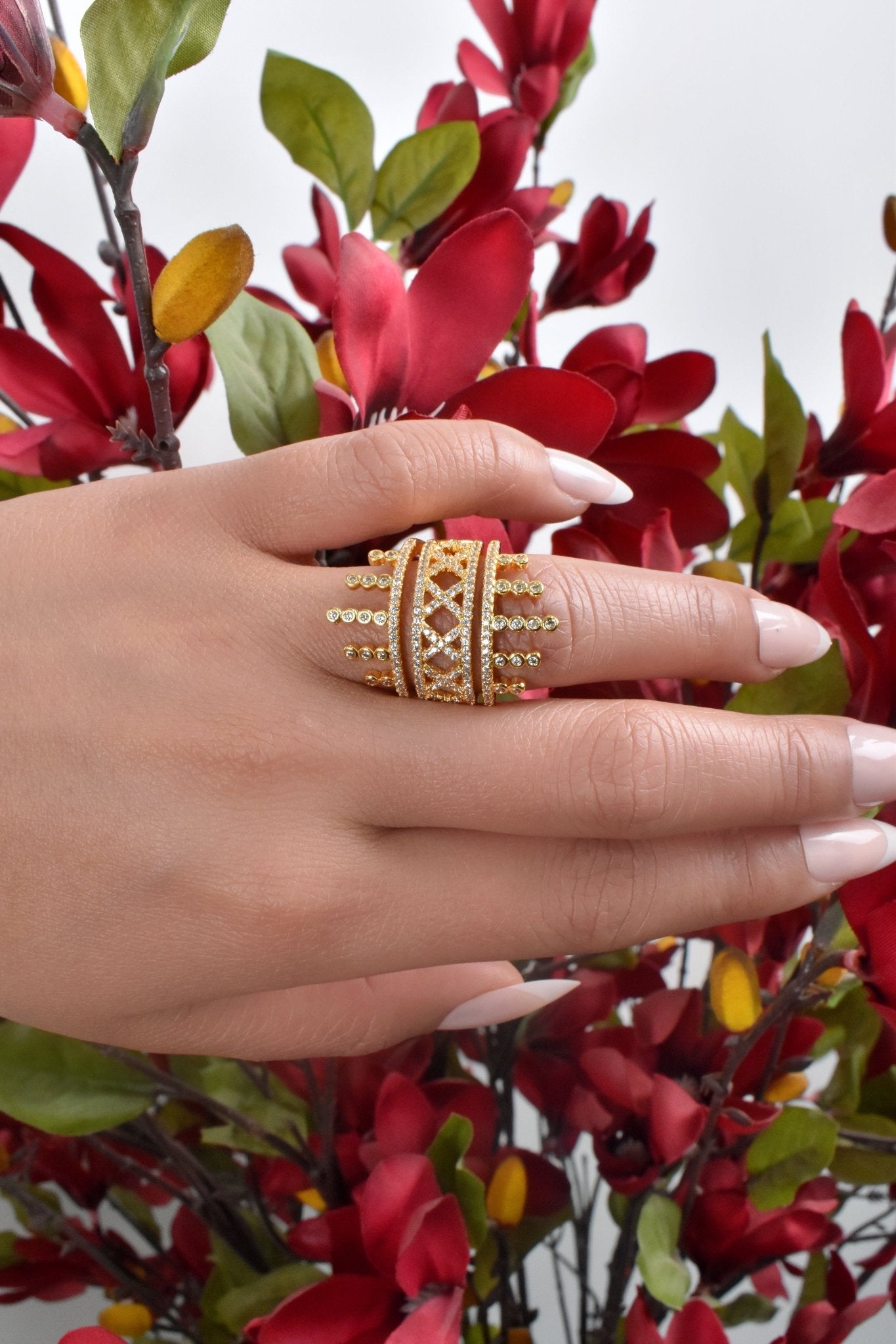 Himalda Earrings Ring