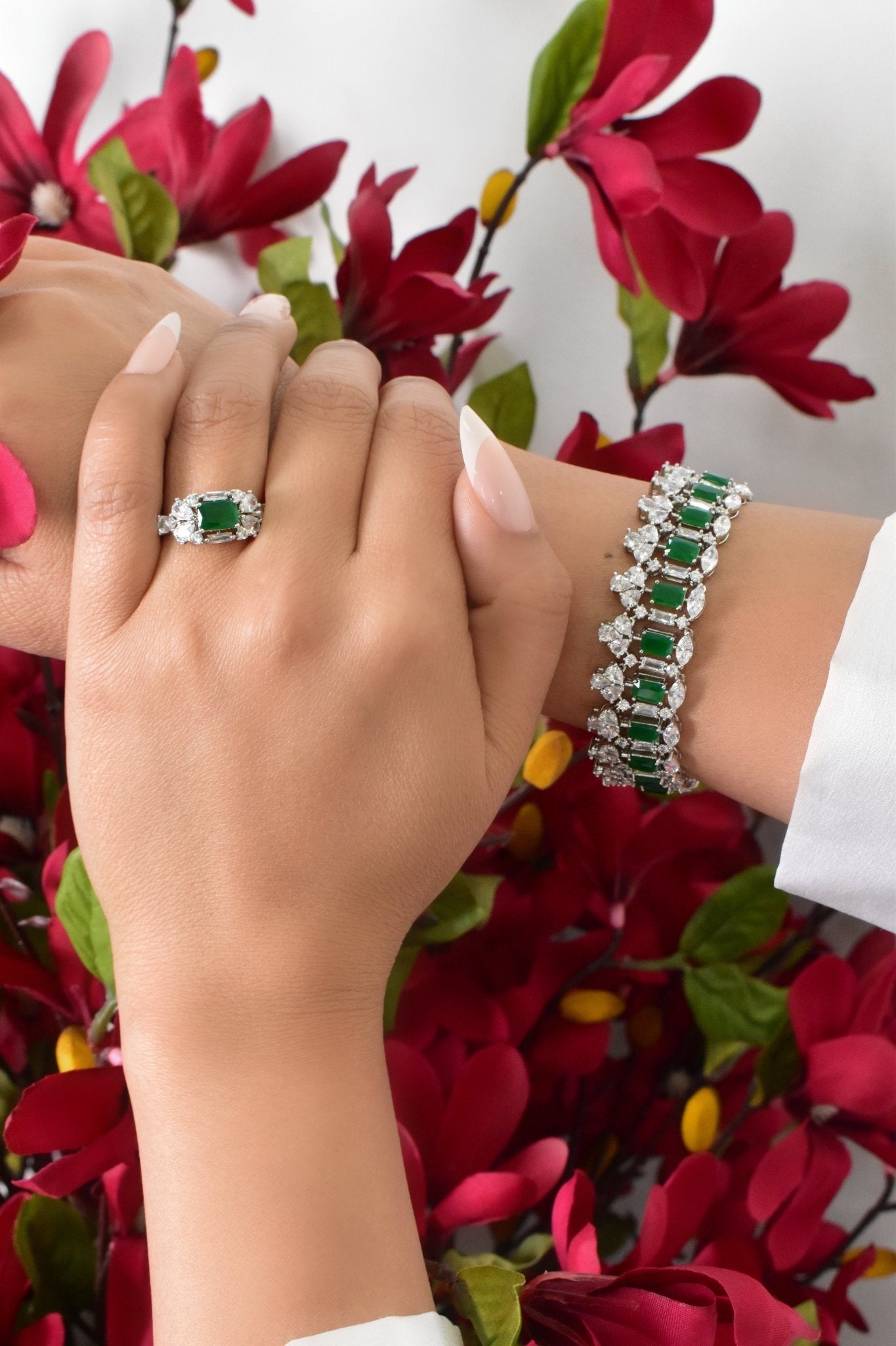 Nizam Beautiful Green Set