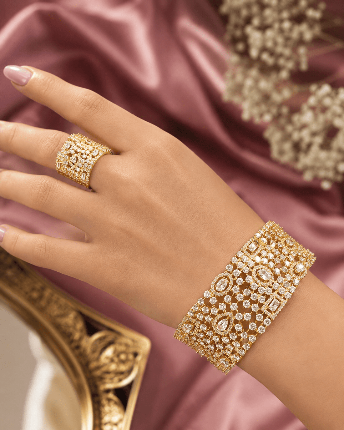 Ghala Deco Cuff — jewellery, Kuwait — 1