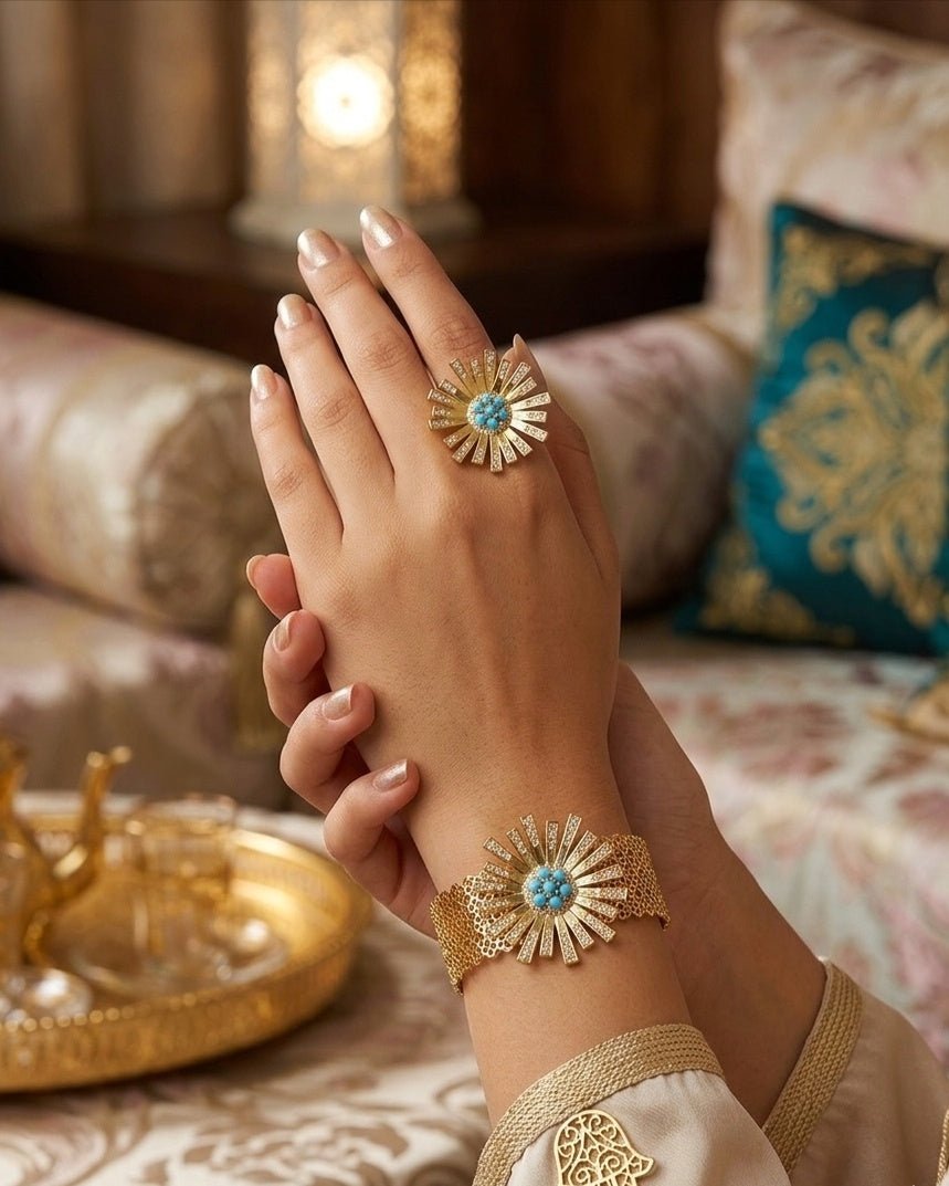 Asra Bracelet Ring Set 1