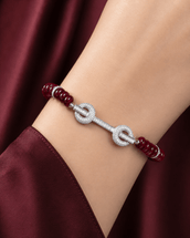 Veloura Garnet Set — jewellery, Kuwait — 3